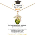 Women Dainty Gold Necklace for Graduation