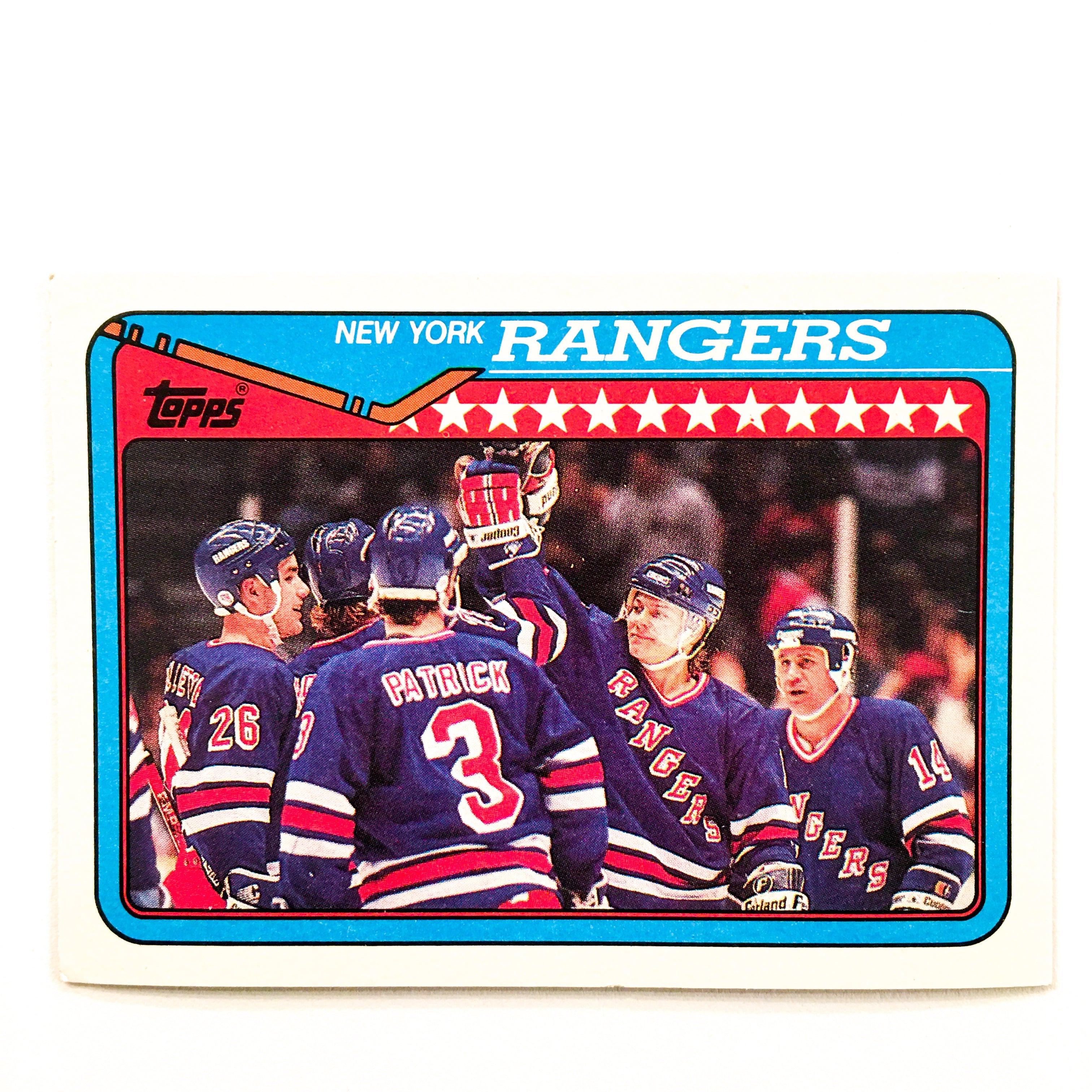 New York Rangers Hockey Card Belts