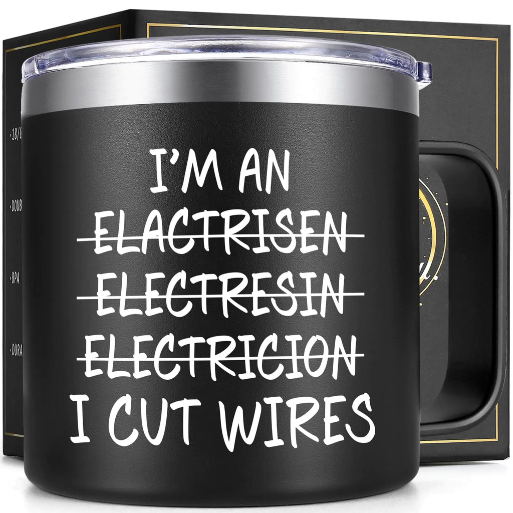 Electrician 14oz Insulated Coffee Mug