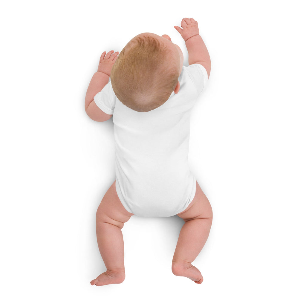 CalmCaressASMR Organic Cotton Embroidered Baby Bodysuit