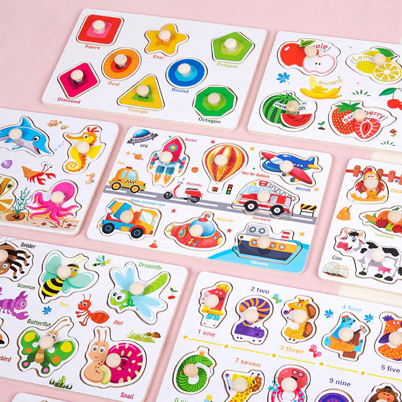 Wooden 3D Animal Puzzle