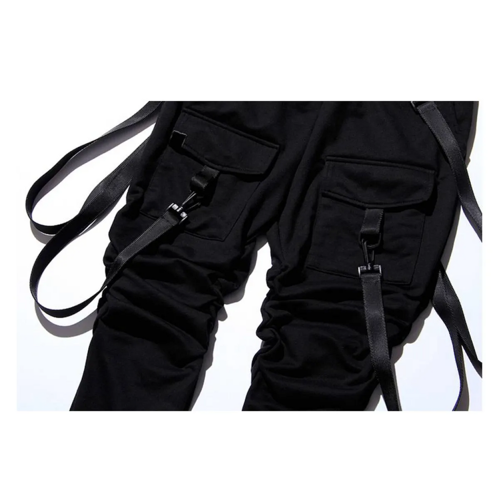 Patterned Cargo Sweatpants