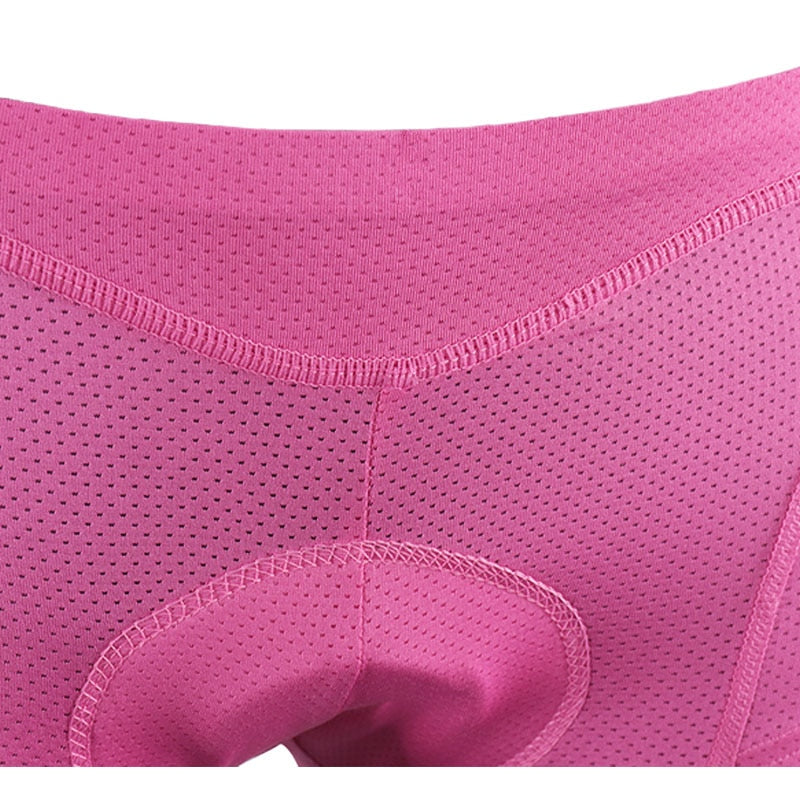 Women Cycling Shorts Gel 3D Padded MTB Mountain Bike Bicycle Cycling