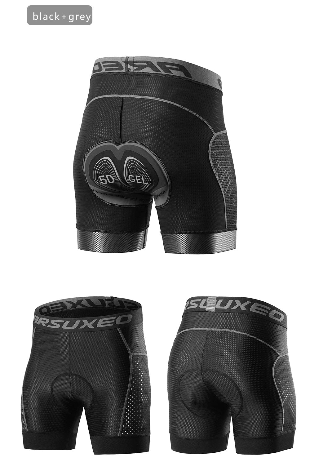 Men's 5D Gel Padded Cycling Shorts