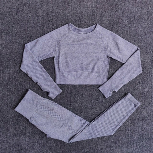 FlexFit Seamless Women’s Yoga Set: Comfort & Style