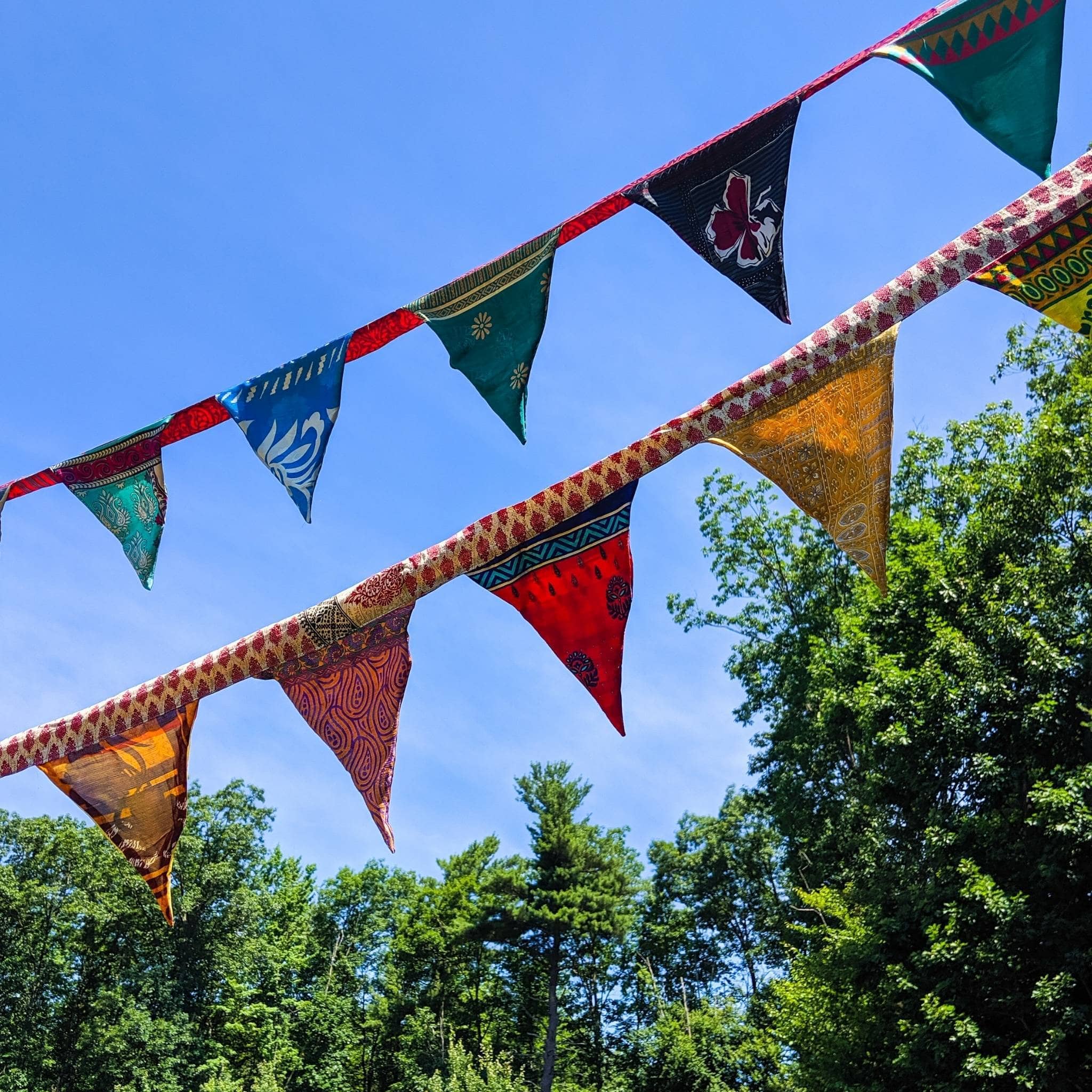 Rainbow Oasis: Sari Flags