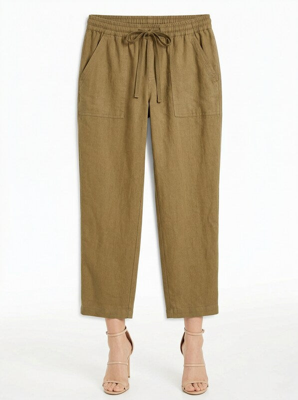 Guess Womens Anya Casual Solid Cargo Pants, Size 4