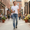 Buffalo David Bitton Mens Ash-x Tapered Jeans, 36x30