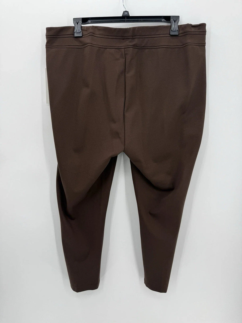 Calvin Klein Plus Size Pleated-Waist Pull-On Pants, Size 2X