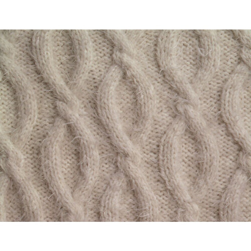 New Sue McCain Vermont Fiber Designs 125 Simple Cable Pullover Knitting Pattern