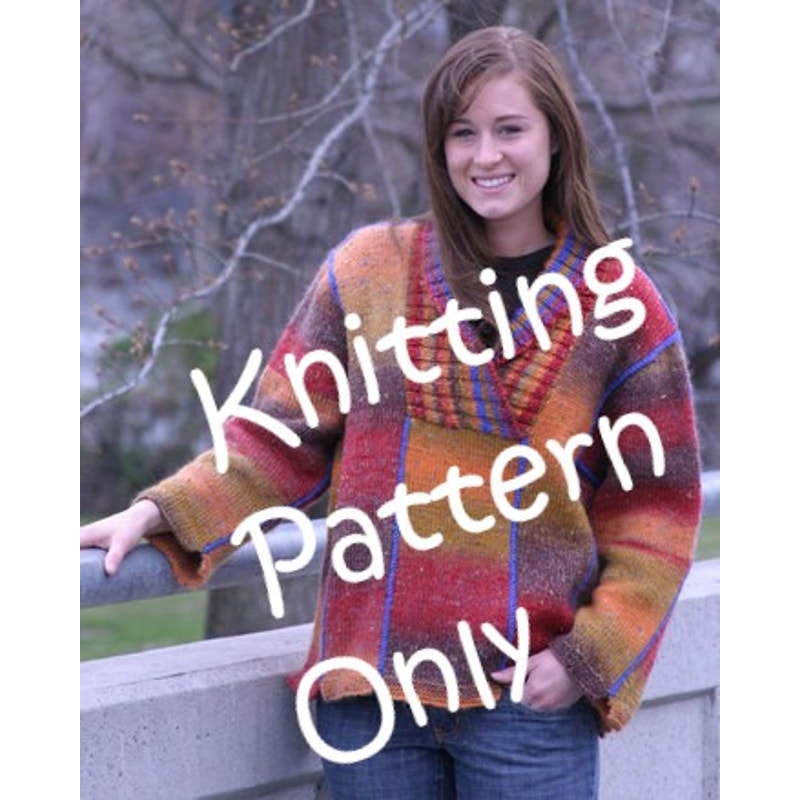 New Fiber Trends FT461 Country Weekend Pullover Sweater Knitting Pattern