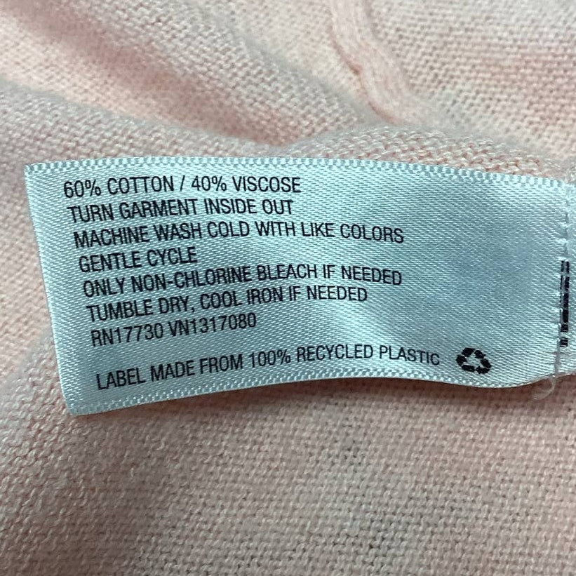 Ava & Viv Womens Plus Size 1X Long Sleeve Cotton Blend Open Cardigan Sweater
