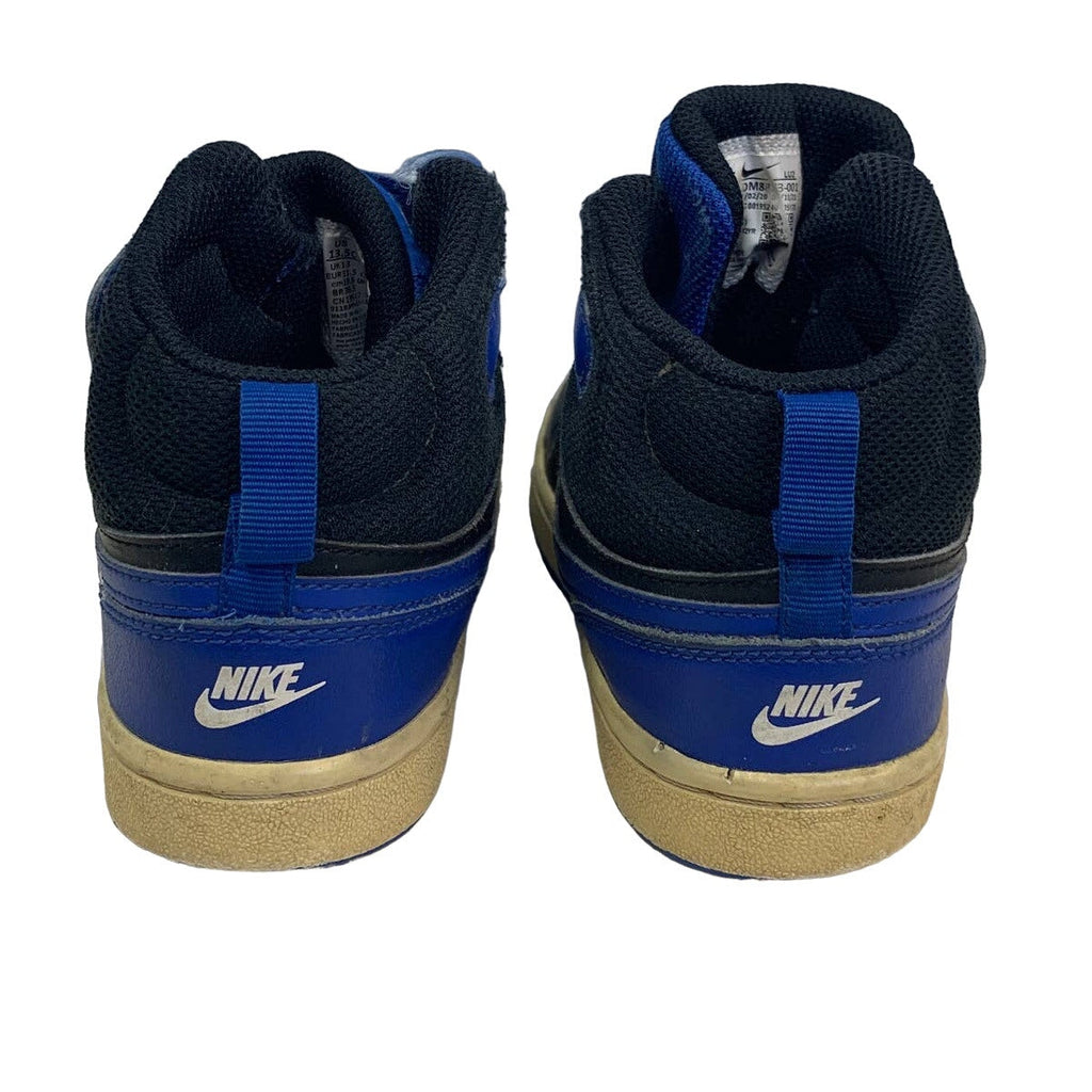 Nike 2020 Kids Boys Size 13.5 Faux Leather Upper High Top Tennis Athletic Shoes