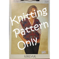 New Sirdar 5249 Harlequin Chenille Cardigan Sweater Vest Knitting Pattern