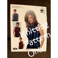 New Plymouth Yarn Design Studio S410 Eros Drifters Vertical Top Knitting Pattern