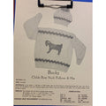 1992 Country's Child 111 Terry Preisner Bucky Childs Pullover Knitting Pattern
