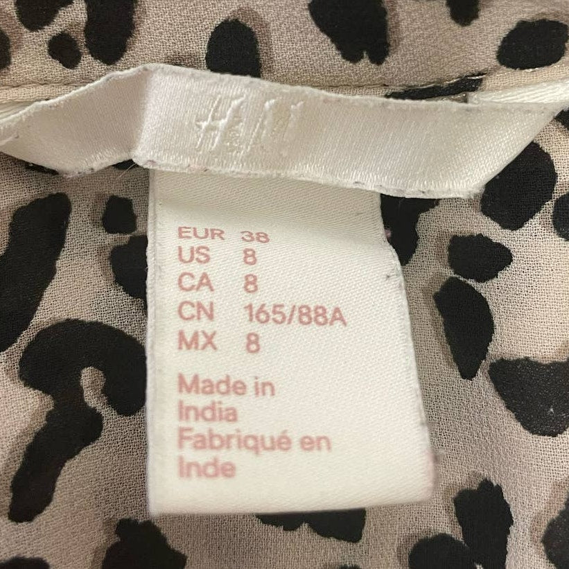 2 Merona Medium H&M Sleeveless Polyester Blend Polka Dot Button Up Tank Tops