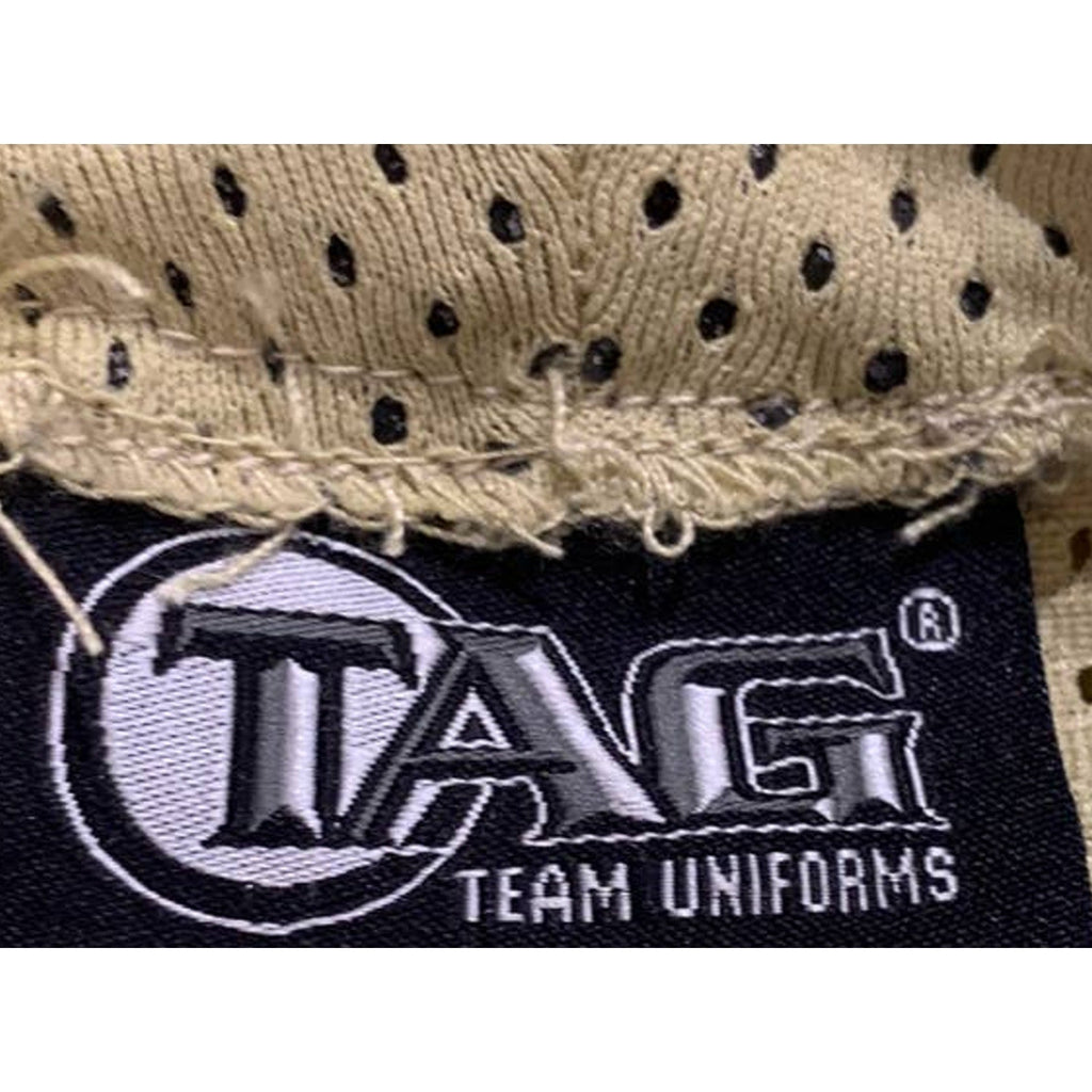 New Tag Team Uniform Youth Large Button Down Baseball Mesh Short Sleeve Jersey