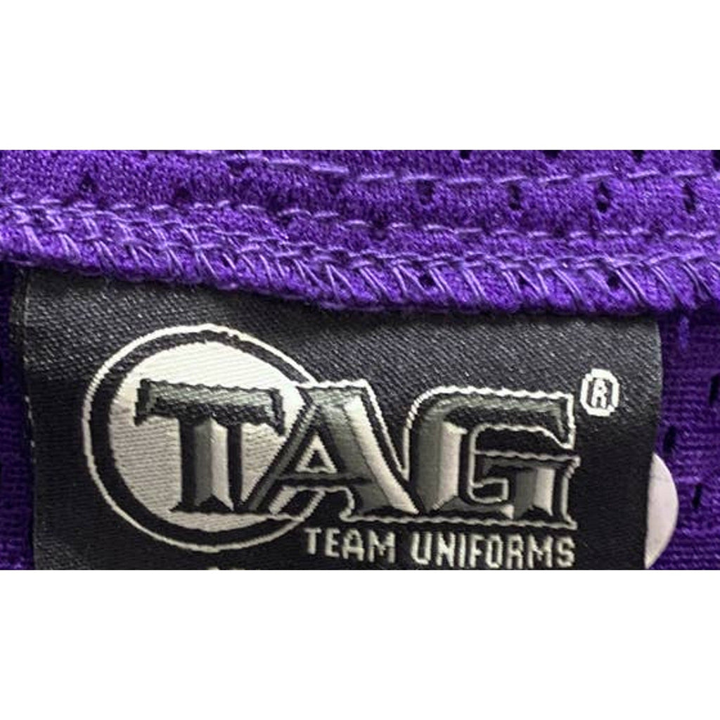 New Tag Team Uniform Adult Large Button Down Baseball Mesh Short Sleeve Jersey