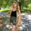 The Charlotte - Short Sari Robe