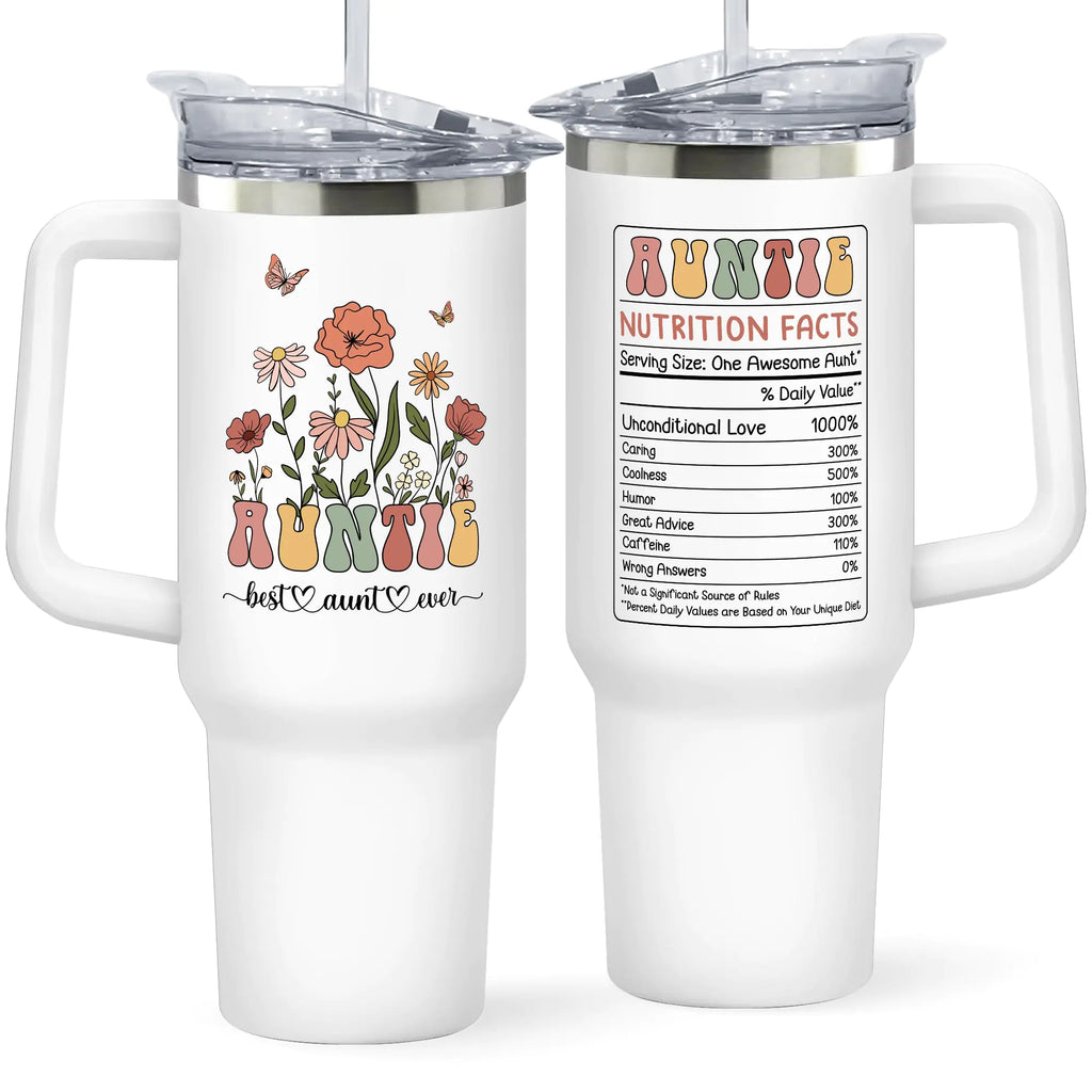 Aunt 40 Oz Tumbler Gift