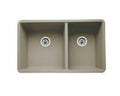 Blanco Precis 33" Undermount Double Basin SILGRANIT Kitchen Sink