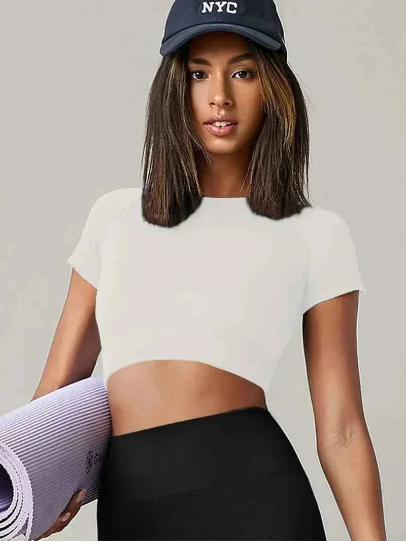 THRIXINE Elite Fitness Crop Top