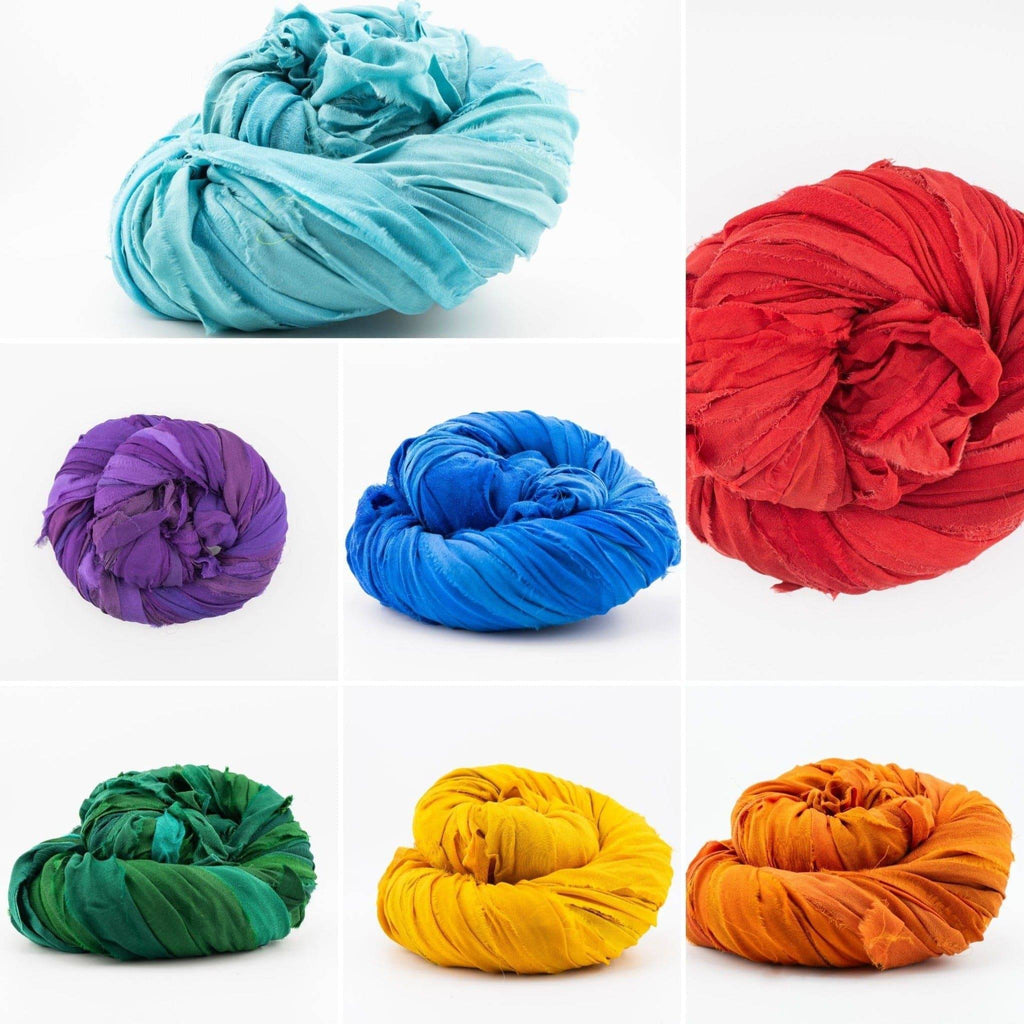 Chiffon Ribbon Ombre Packs + Free Patterns
